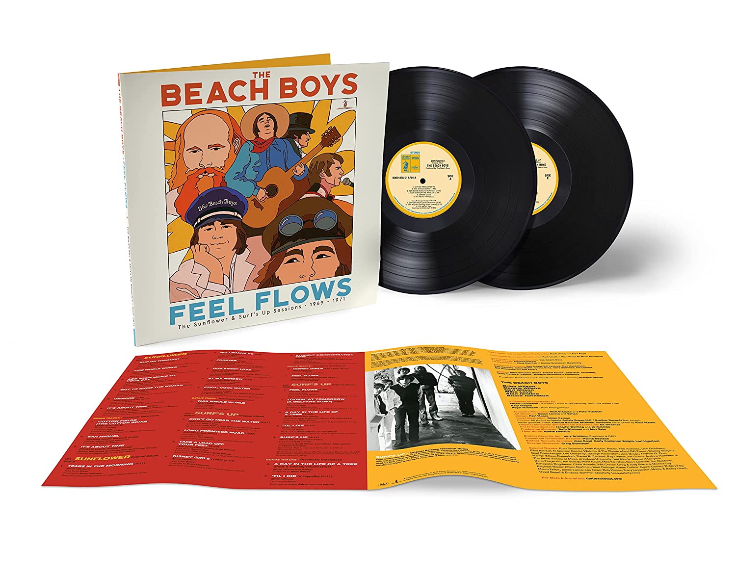 The Beach Boys - Feel Flows The Sunflower & Surf's Up Sessions 1969-1971 [2-lp]