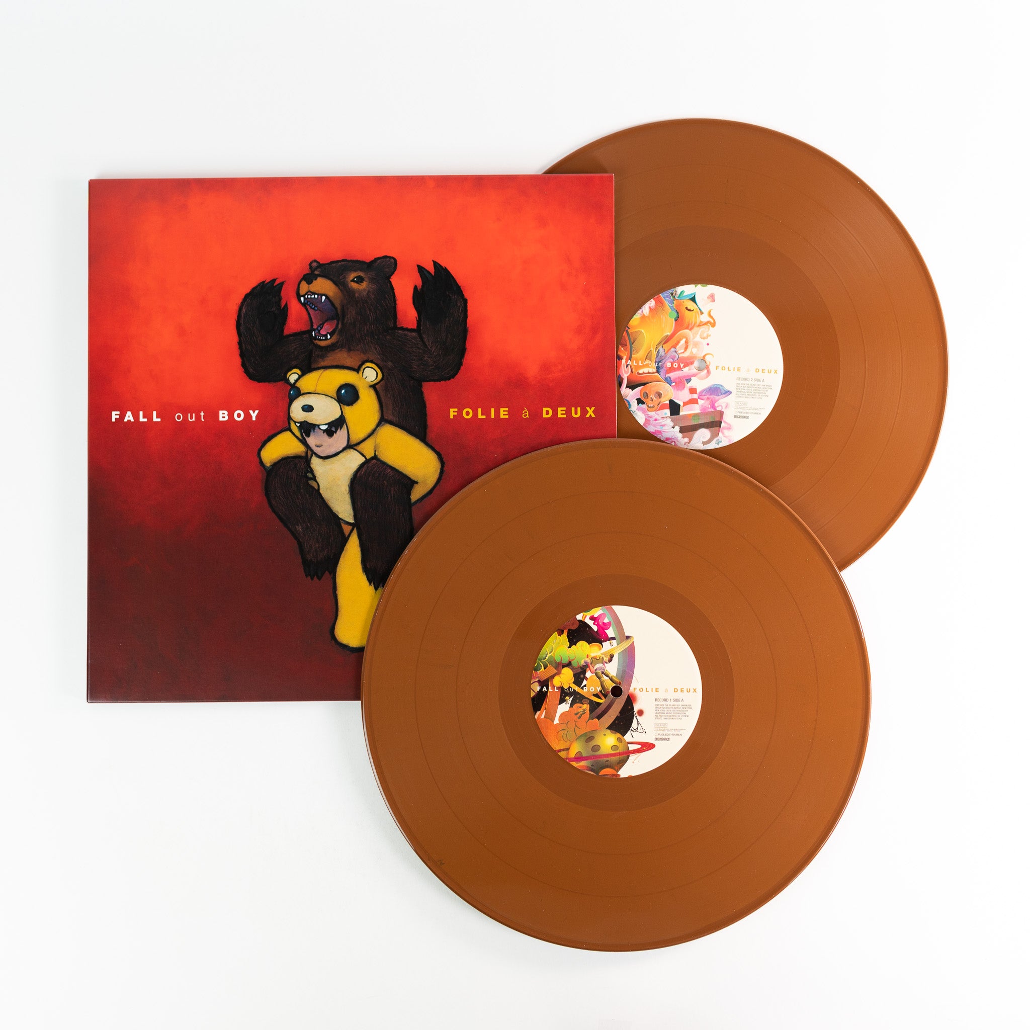 DAMAGED] Fall Out Boy - Folie A Deux [Brown Vinyl] [LIMIT 1 PER CUSTO