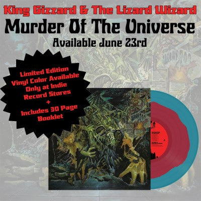 King Gizzard & The Lizard Wizard - Murder Of The Universe [Indie-Exclusive Bloodpool Blue Vinyl]