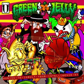 Green Jelly - Musick To Insult Your Intelligence By [Orange/Black Splatter]