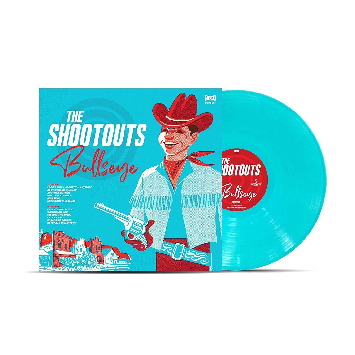 The Shootouts - Bullseye [Turquoise Blue Vinyl]