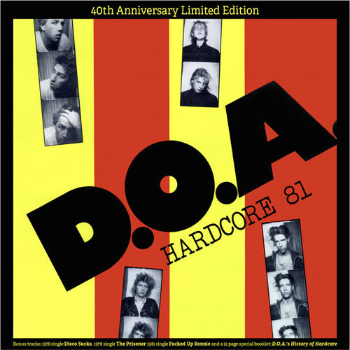 D.O.A. - Hardcore 81 [Blue Vinyl]