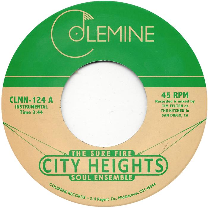 The Sure Fire Soul Ensemble - City Heights [7"]