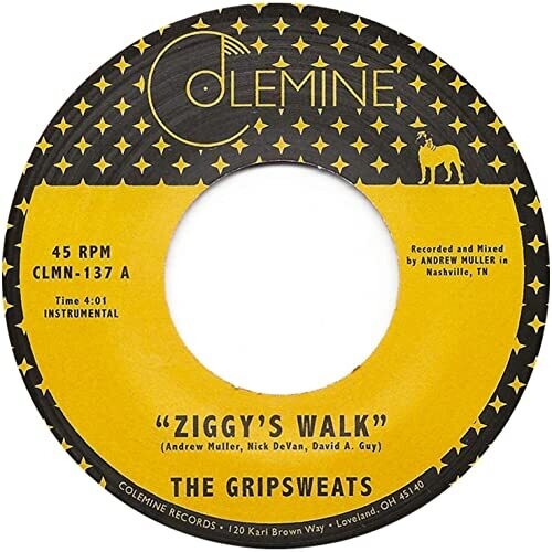The Gripsweats - Ziggy's Walk / Alpha Dog [7"]