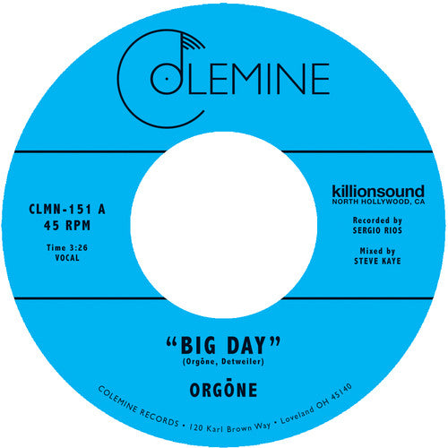 Orgone - Big Day [7"]