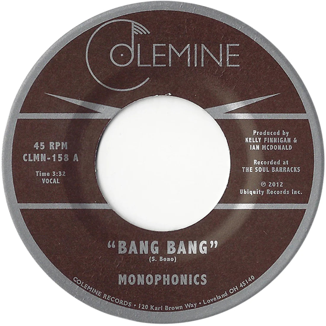 Monophonics - Bang Bang [7"]