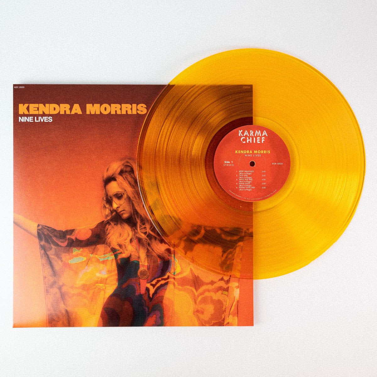 Kendra Morris - Nine Lives [Translucent Orange Vinyl]