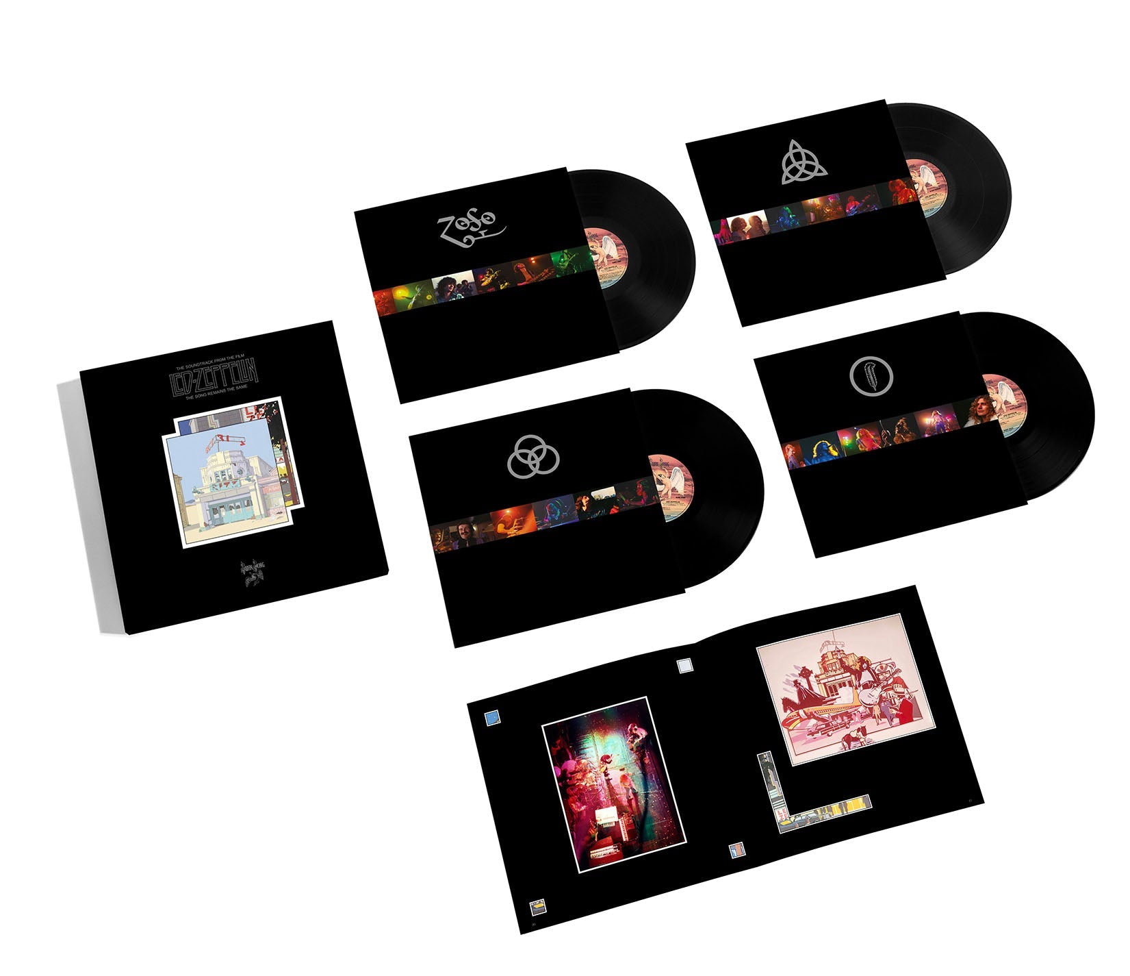 [DAMAGED] Led Zeppelin - The Soundtrack From The Film The Song Remains The Same [4LP Box Set]