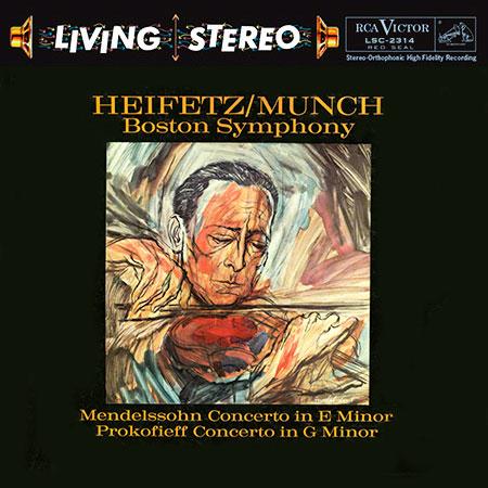 Charles Munch - Mendelssohn: Concerto in E Minor / Prokofiev: Concerto No. 2 in G Minor - Jascha Heifetz, violin