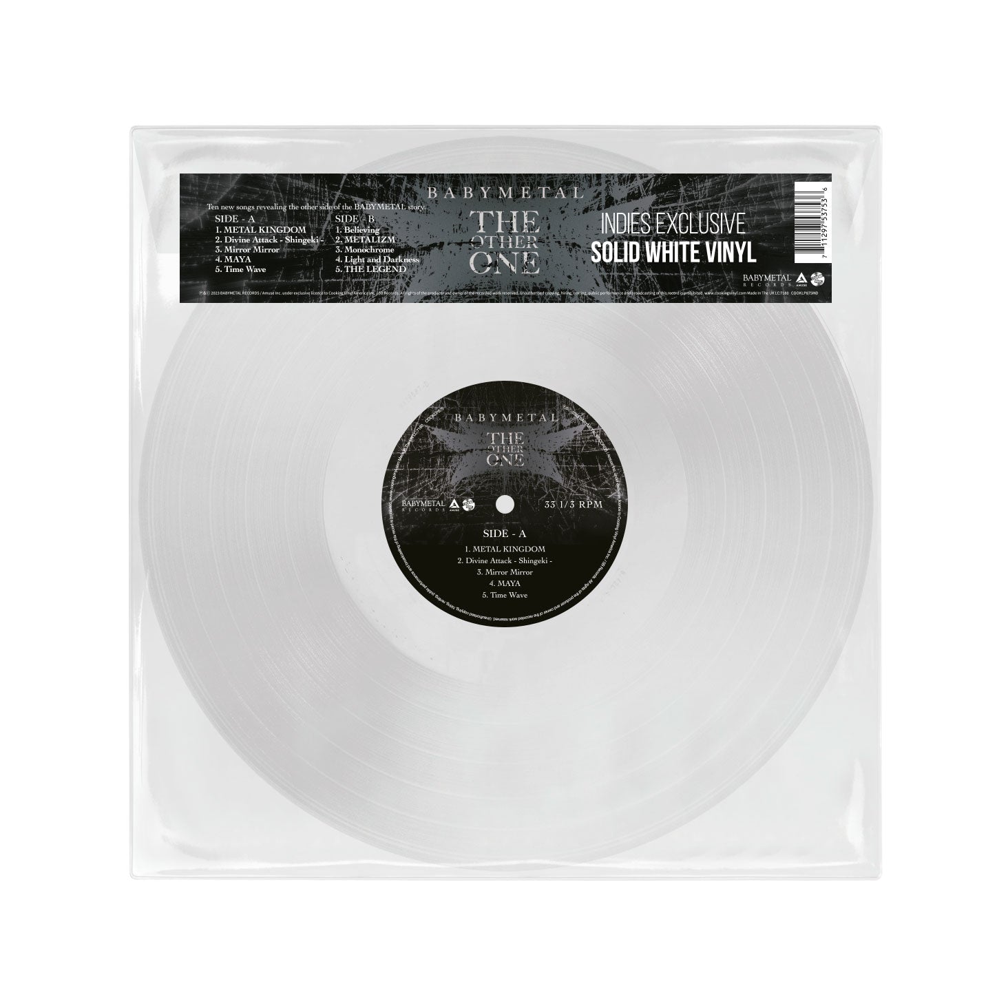 Babymetal - The Other One [Indie-Exclusive White Vinyl]