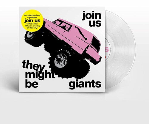 [DAMAGED] They Might Be Giants - Join Us [Clear Vinyl]