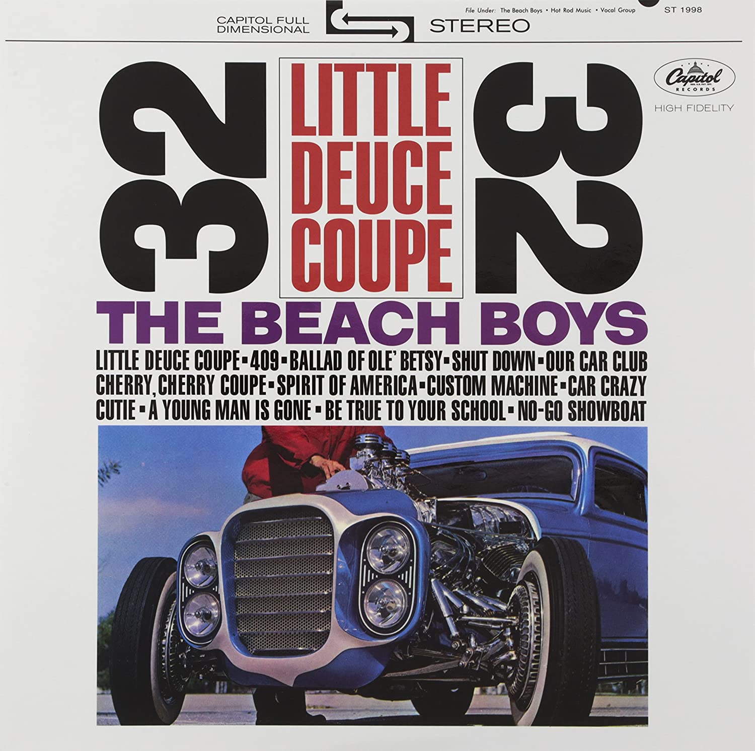 The Beach Boys - Little Deuce Coupe [Stereo]