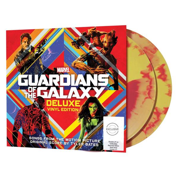 [DAMAGED] Various - Guardians Of The Galaxy [Red & Yellow Swirl Vinyl]