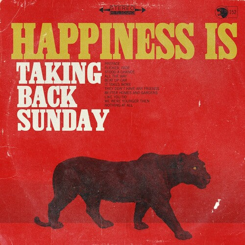 [DAMAGED] Taking Back Sunday - Happiness Is [Red Vinyl]