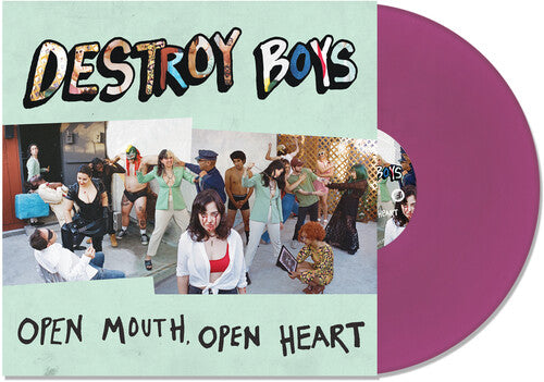 Destroy Boys - Open Mouth, Open Heart [Purple Vinyl]