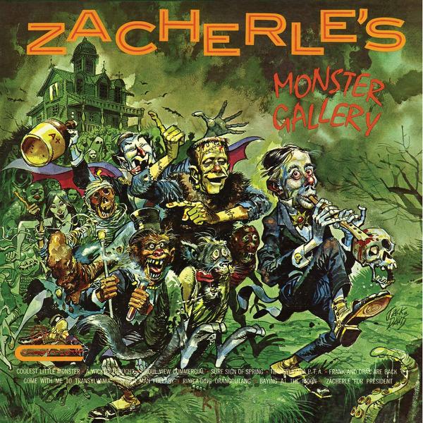 John Zacherle - Zacherle's Monster Gallery [Pumpkin Splatter Vinyl]