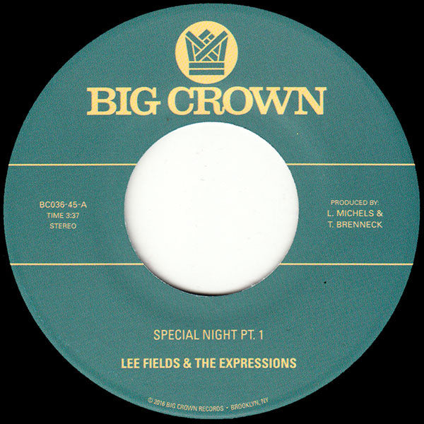 Lee Fields - Special Night [7"]