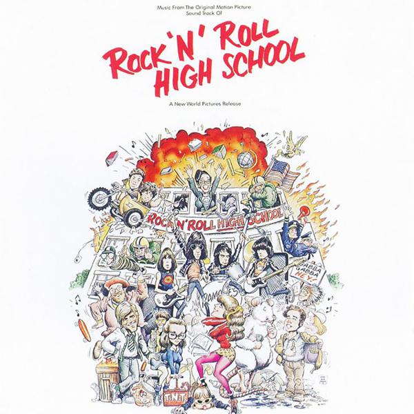 [DAMAGED] Various Featuring Ramones - Rock N Roll High School (Music From The Original Motion Picture Soundtrack) [Tri-colored Vinyl (Red/Orange/Yellow)] [ROCKtober 2019 Exclusive]