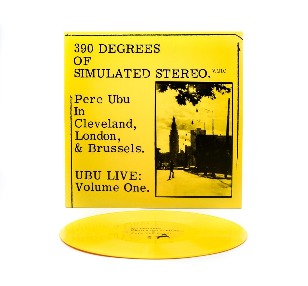 Pere Ubu - 390 Degrees of Simulated Stereo V.21C [Yellow Vinyl]
