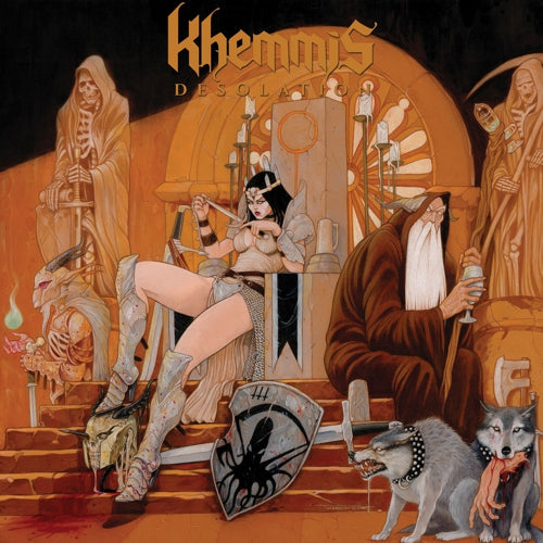 Khemmis - Desolation [Neon Orange & Black Vinyl]
