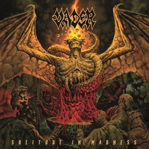 Vader - Solitude In Madness [Indie-Exclusive Green w/ Orange Splatter Vinyl]