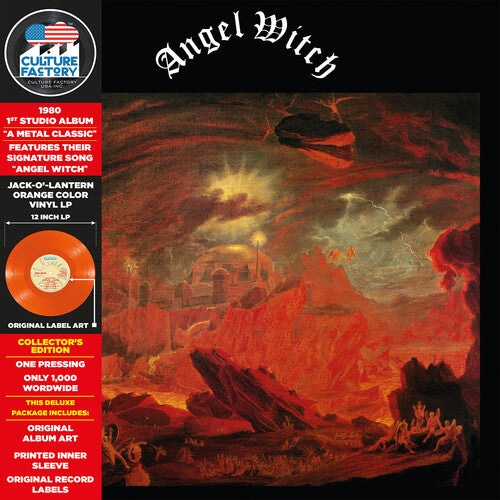 Angel Witch - Angel Witch [Jack-O'-Lantern Orange Vinyl]