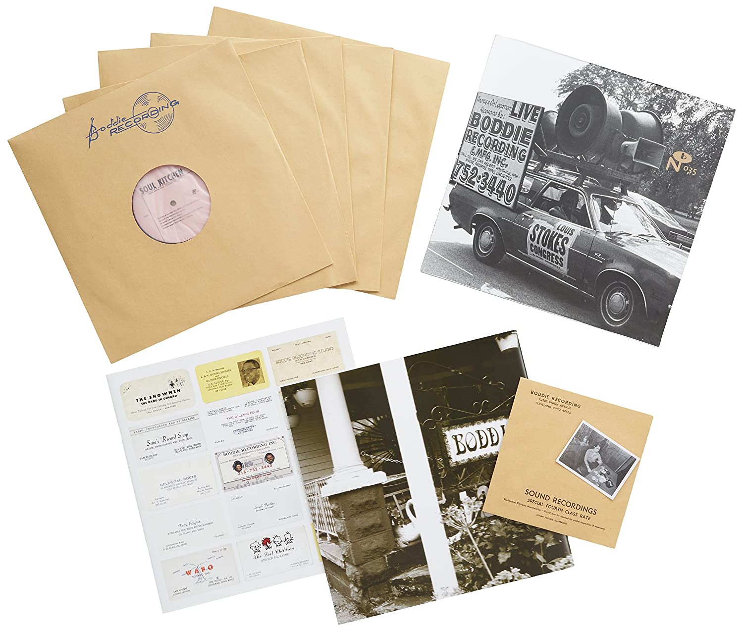 Various Artists - Boddie Recording Company: Cleveland, Ohio [5LP Box Set]