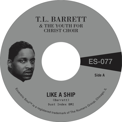 Pastor T.L. Barrett & The Youth For Christ Choir - Like A Ship [7" Indie-Exclusive Gold Vinyl]