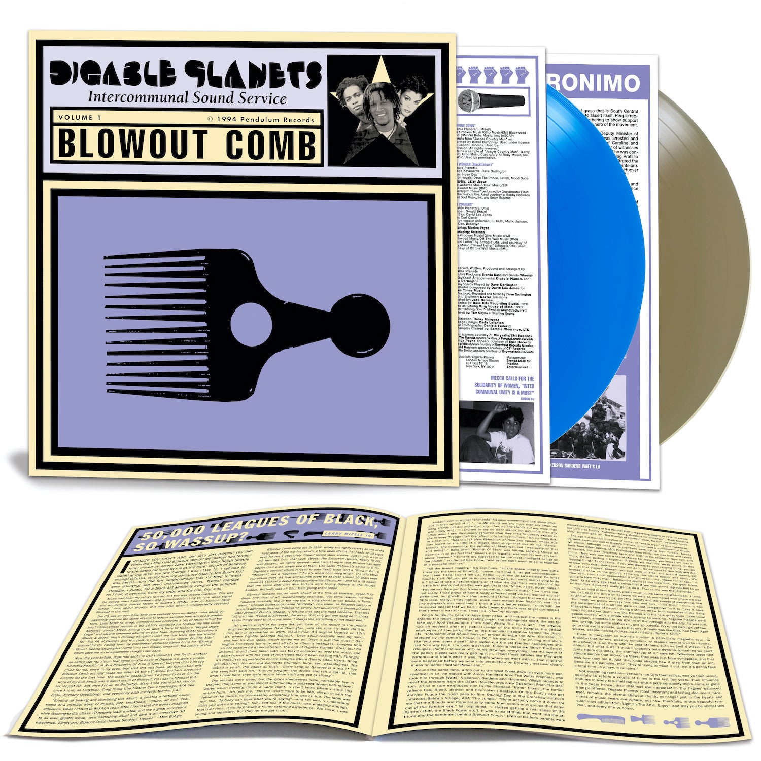Digable Planets - Blowout Comb [Dazed & Amazed Duo Colored Vinyl]