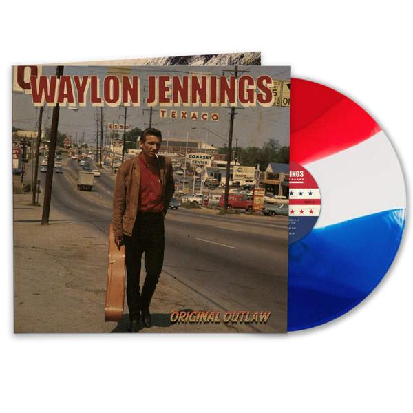 Waylon Jennings - Original Outlaw [Red, White, & Blue Vinyl]