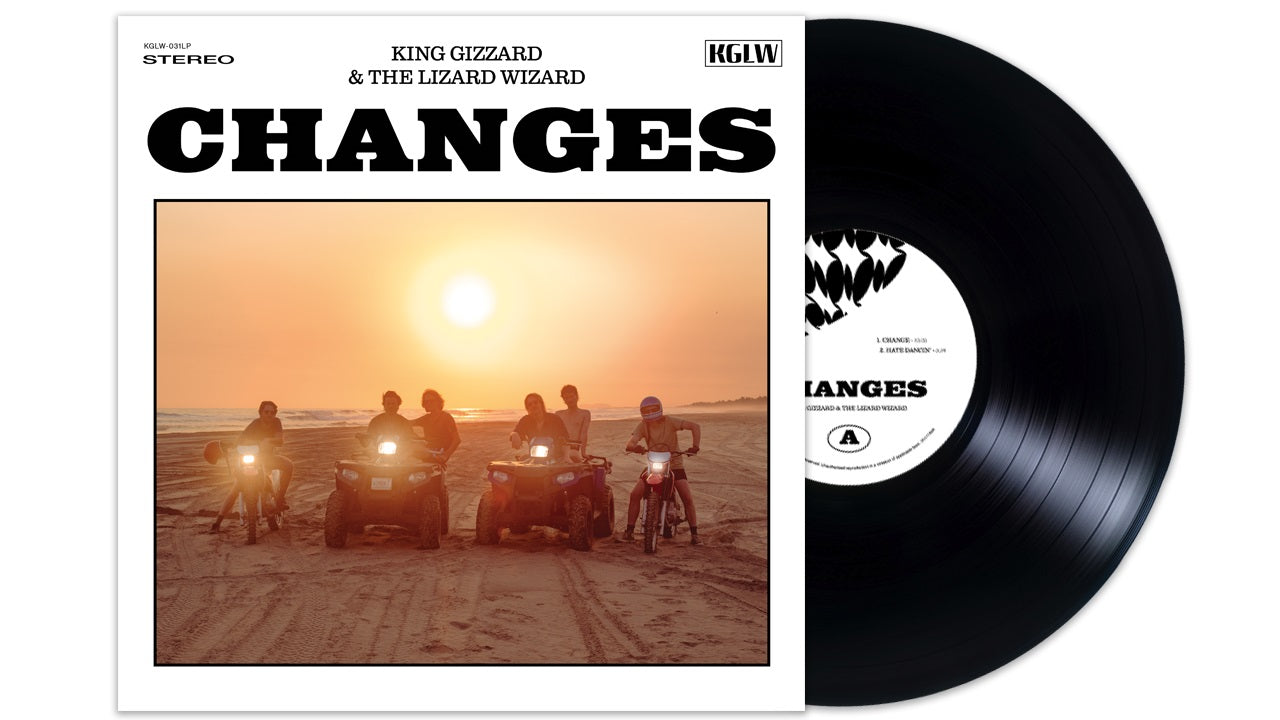 King Gizzard & the Lizard Wizard - Changes (Exploding Sun) [Recycled Black Vinyl]