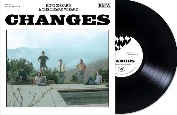 King Gizzard & the Lizard Wizard - Changes (Edge of The Waterfall) [Recycled Black Vinyl]