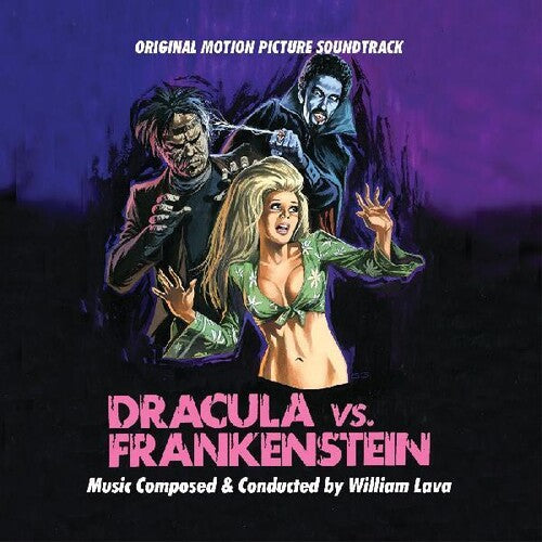 William Lava - Dracula Vs. Frankenstein (Original Motion Picture Soundtrack) [Orange Vinyl]