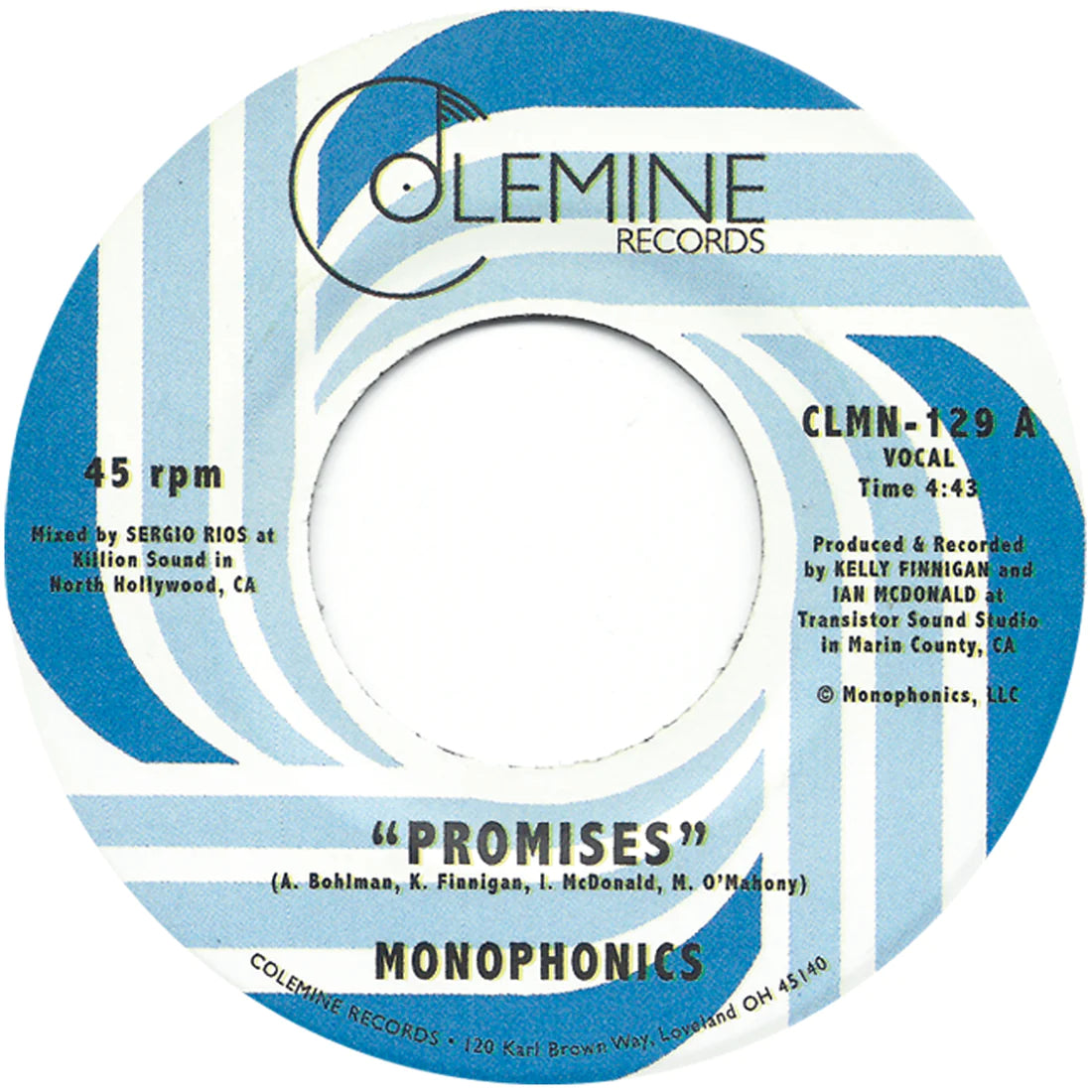 Monophonics - Promises [7"]