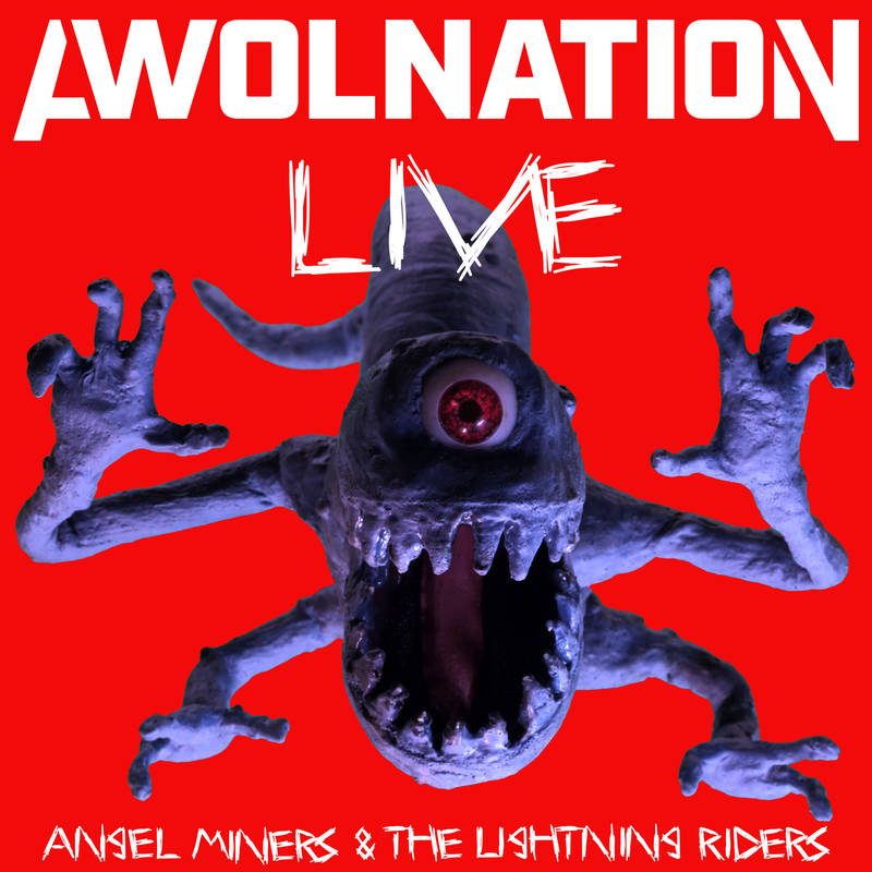 Awolnation - Angel Miners & The Lightning Riders Live From 2020 [Red & Blue Tie-Dye Vinyl]