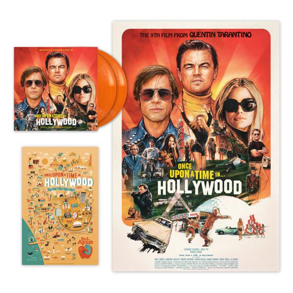 Various - Quentin Tarantino's Once Upon a Time in Hollywood Original Motion Picture Soundtrack [Indie-Exclusive Orange Vinyl]