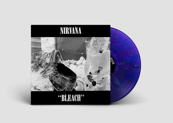 Nirvana - Bleach [Blue w/ Black Marble Vinyl]
