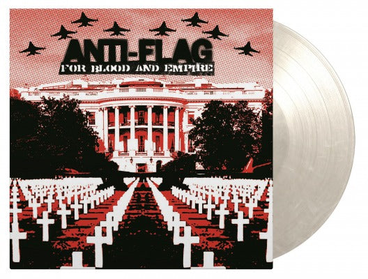 Anti-Flag - For Blood And Empire [White Marbled Vinyl]