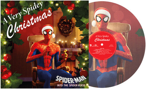 Various - Very Spidey Christmas [10" Vinyl] [A Side Crystal Clear & B Side Picture Disc]