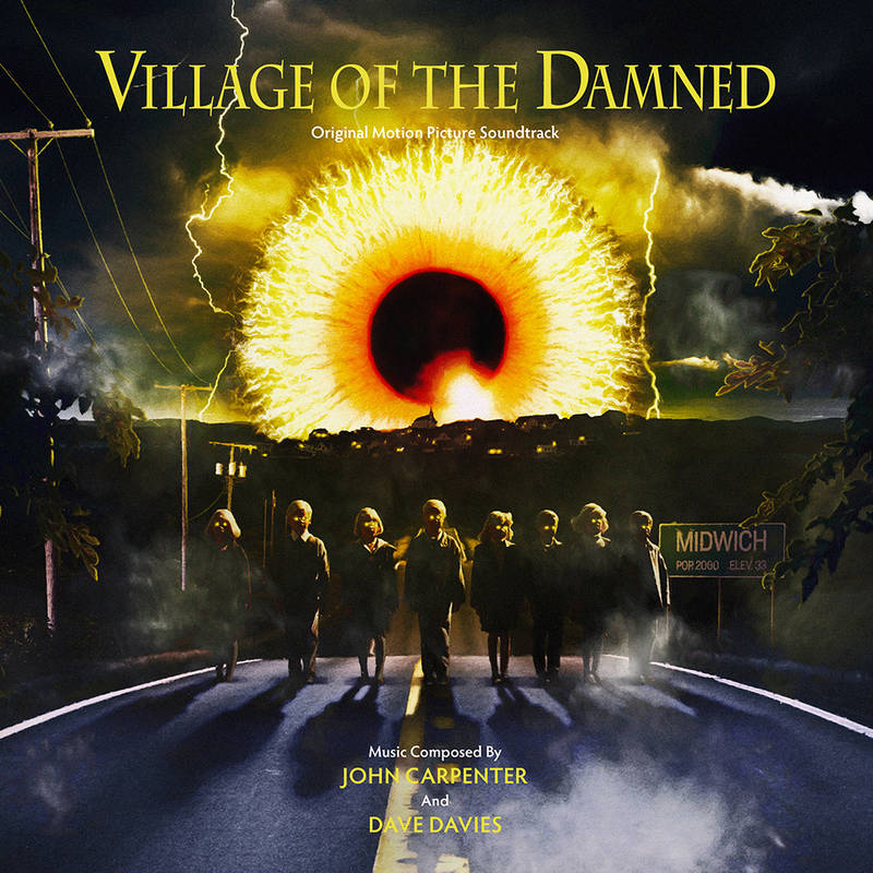 John Carpenter & Dave Davies - Village Of The Damned (Original Motion Picture Soundtrack) [Orange Haze Vinyl]