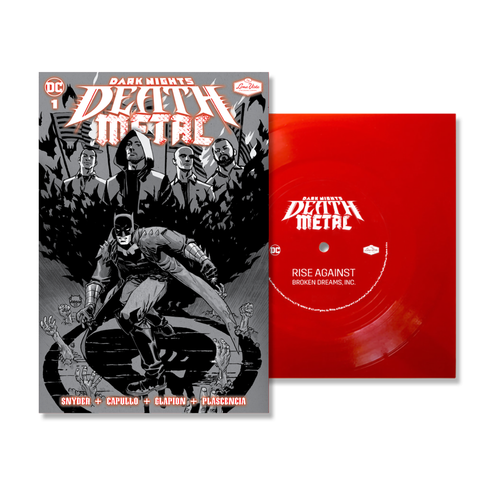 Rise Against - Broken Dreams, Inc. (Dark Nights: Death Metal #1 Soundtrack) [7" Red Vinyl]