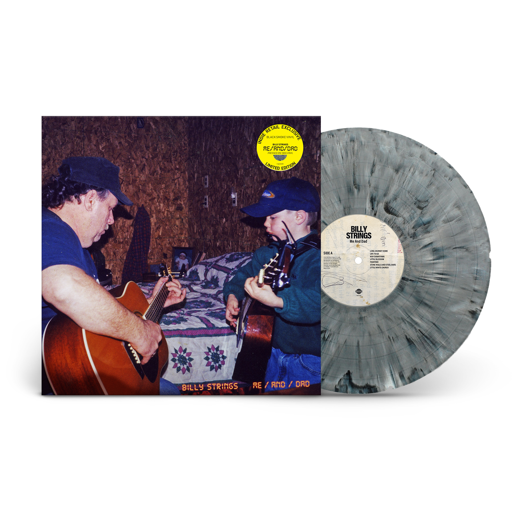 Billy Strings - Me / and / Dad [Indie-Exclusive Black Smoke Vinyl]
