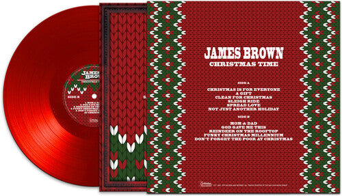 James Brown - Christmas Time [Red Vinyl]