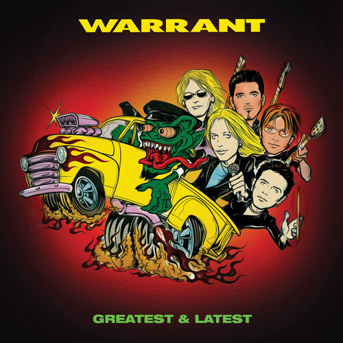 Warrant - Greatest & Latest [Red & Black Splatter]