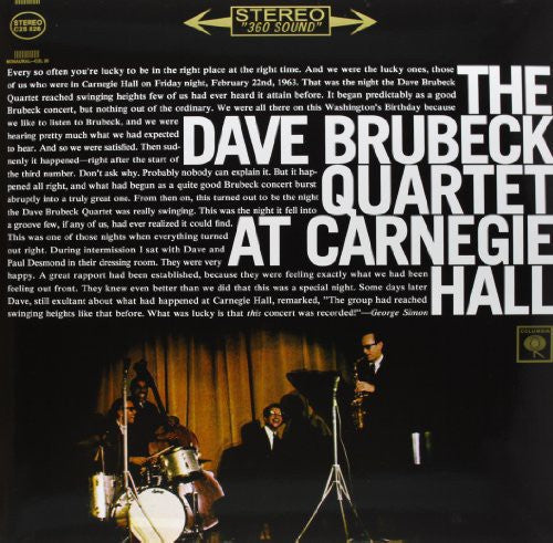 The Dave Brubeck Quartet - At Carnegie Hall