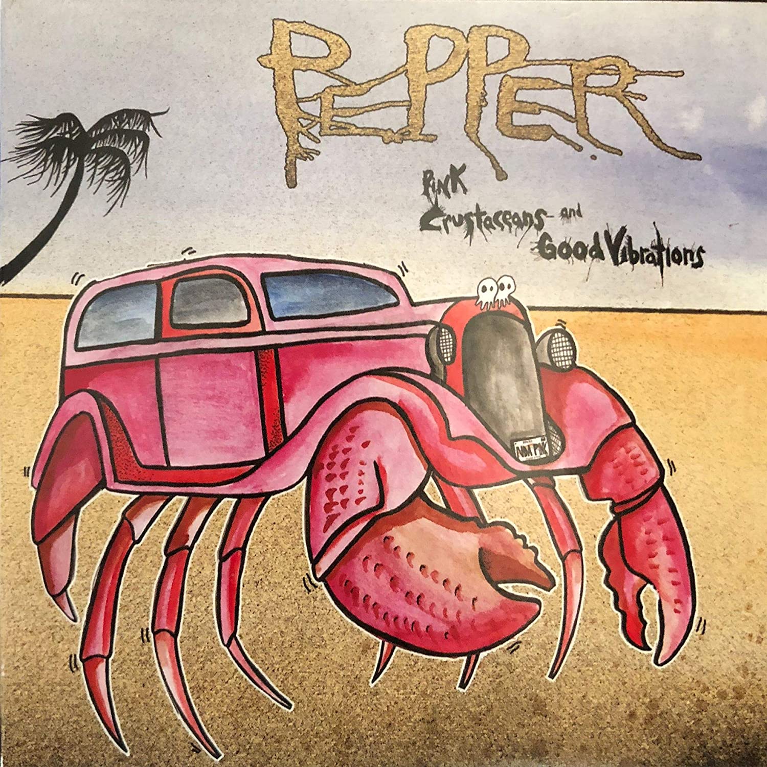 Pepper - Pink Crustaceans And Good Vibrations [Clear Blue Vinyl]