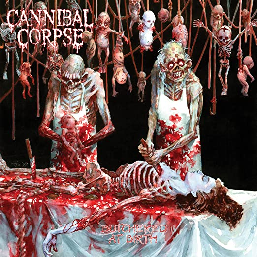 Cannibal Corpse - Butchered At Birth [Clear and Black Vinyl]