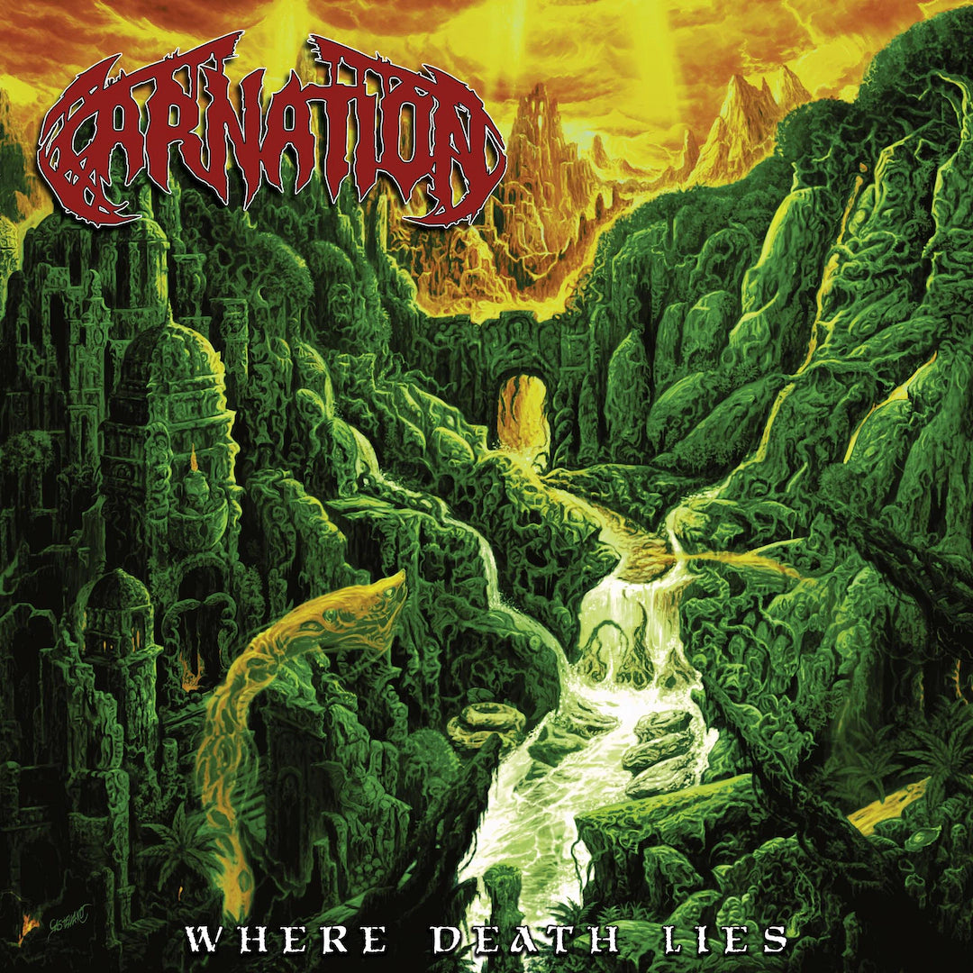 Carnation - Where Death Lies [Red, White & Black Marbled Vinyl]