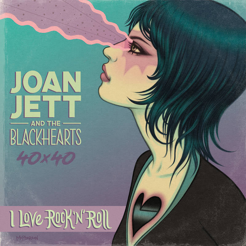 Joan Jett & The Blackhearts - Joan Jett & The Blackhearts 40x40 [Comic Book & 7" Record]