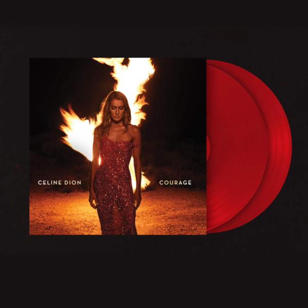Celine Dion - Courage [Red Vinyl]